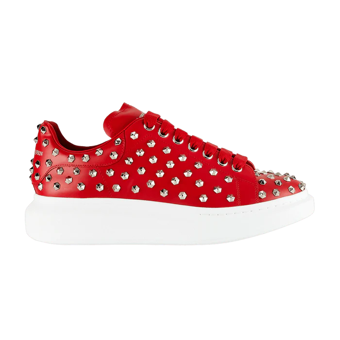 Alexander McQueen Studded Oversized Sneaker ‘Red’