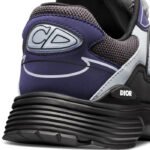 B30 Sneaker – Anthracite Gray Technical Mesh with Black, Blue and Dior Gray Technical Fabric
