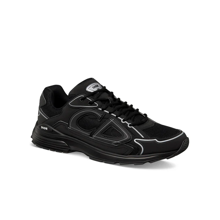 B30 Sneaker – Black Mesh and Technical Fabric