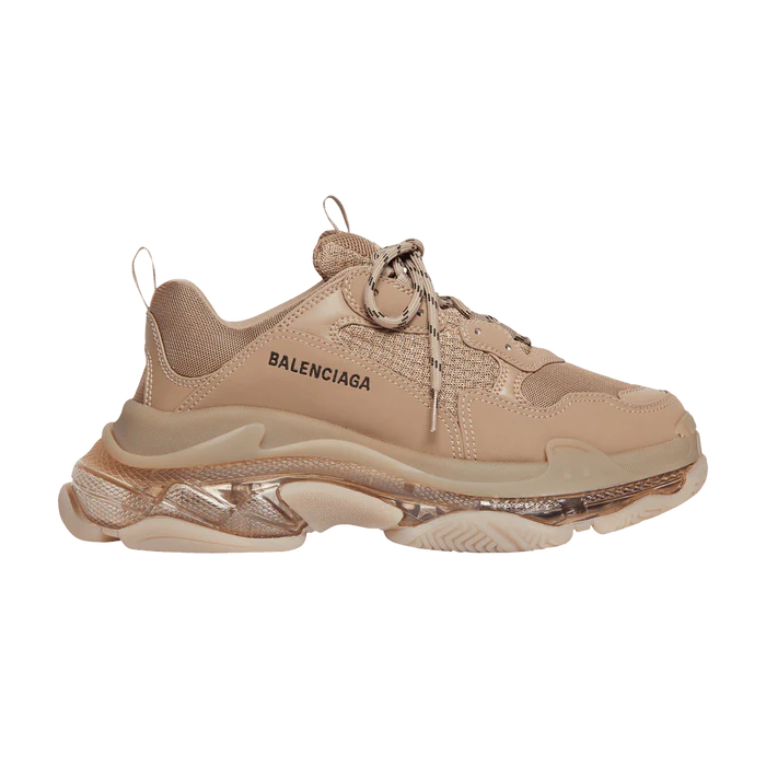 Balenciaga Triple S Sneaker ‘Clear Sole – Light Brown’