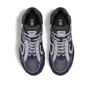 B30 Sneaker – Anthracite Gray Technical Mesh with Black, Blue and Dior Gray Technical Fabric