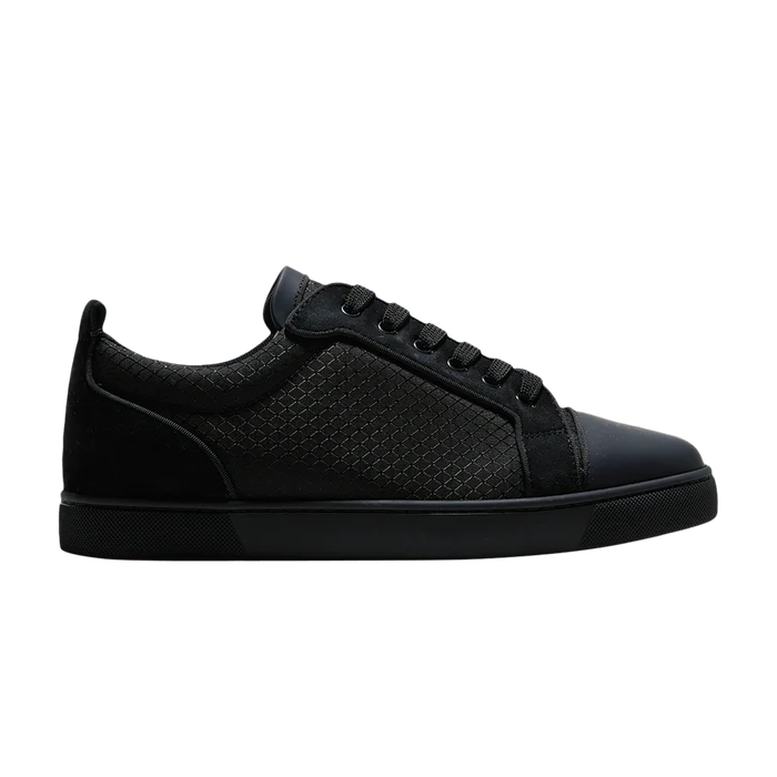 Christian Louboutin Louis Junior Orlato Flat ‘Black Mesh’
