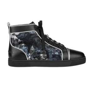 Christian Louboutin Louis Flat High ‘Space Effect – Black’