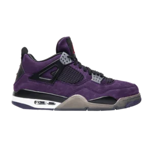 Travis Scott x Air Jordan 4 Retro ‘Purple Suede – White Midsole’ Friends & Family