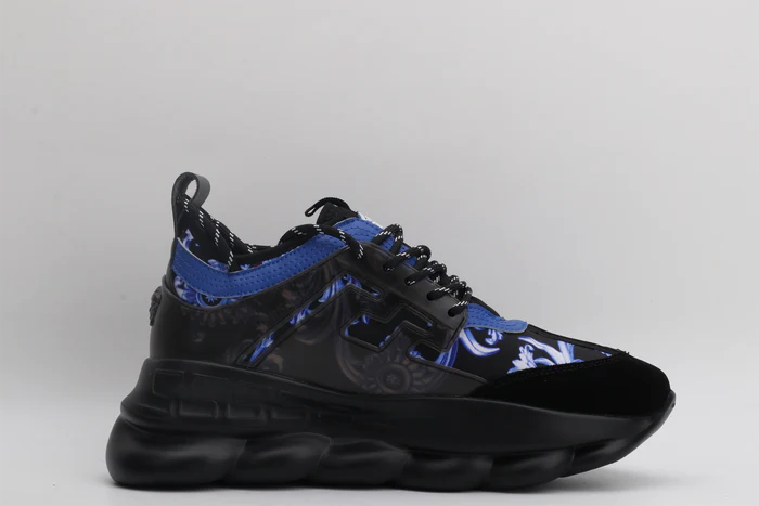 chain-reaction-trainers-black-blue Chain Reaction Trainers Black Blue