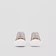 Monogram Print Linen Cotton Canvas Sneakers Bright Orange