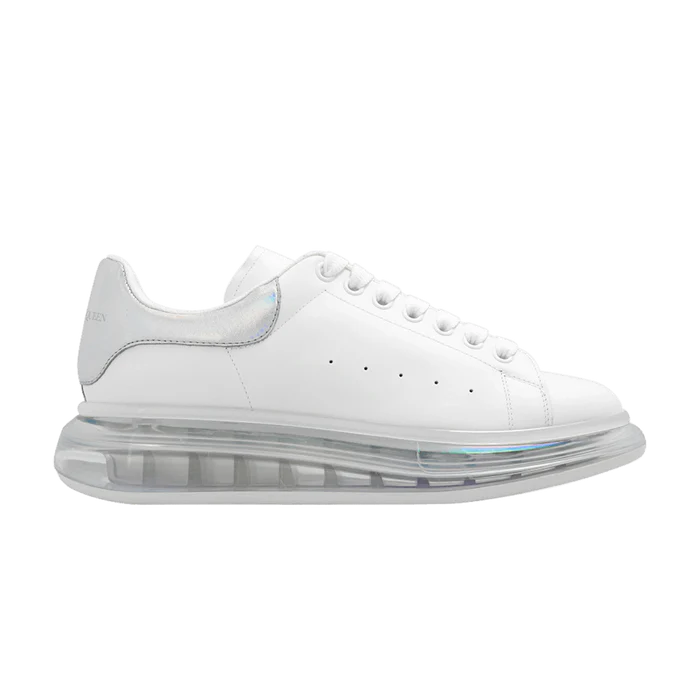 Alexander McQueen Oversized Sneaker ‘Transparent Sole – White Iridescent’