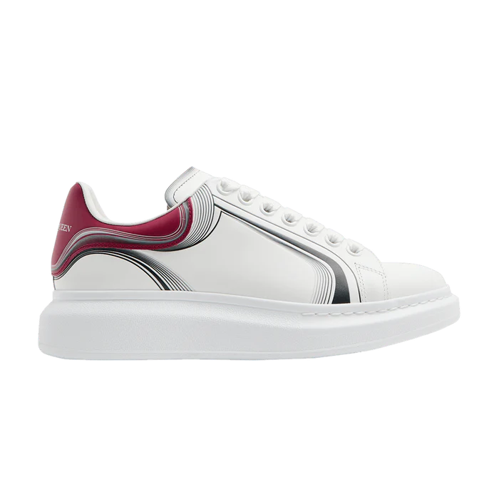Alexander McQueen Oversized Sneaker ‘Curve Tech – Garnet’