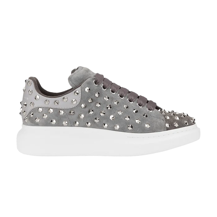 alexander-mcqueen-oversized-spiked-sneaker-grey Alexander McQueen Oversized Spiked Sneaker ‘Grey’