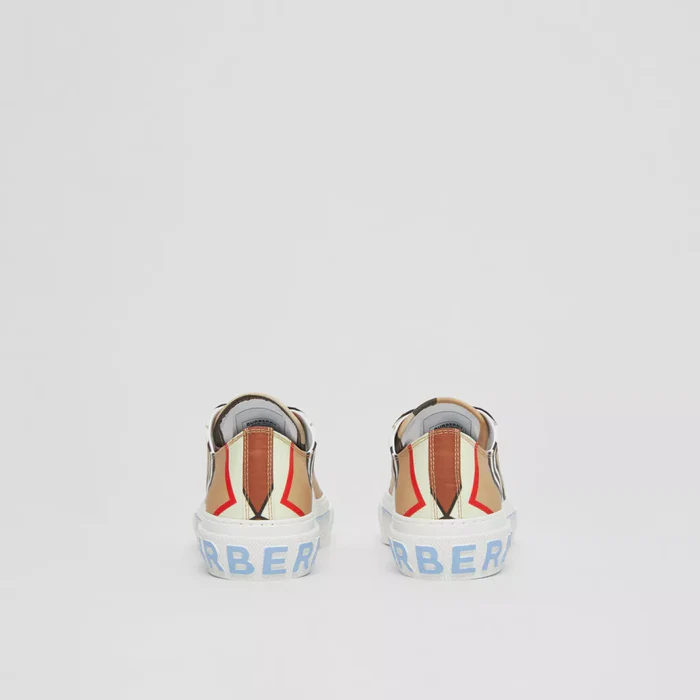 Montage Print Sneakers Multicolour