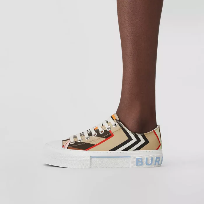 Montage Print Sneakers Multicolour