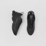 Quilted Leather Classic Sneakers Black