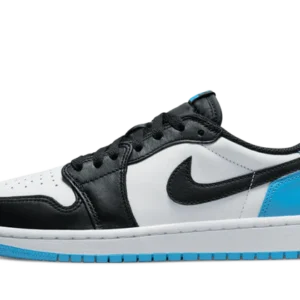 Retro Low OG Black Dark Powder Blue
