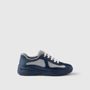 Prada America’s Cup Soft Rubber and Bike Fabric Sneakers – Royal Blue