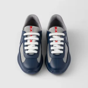 Prada America’s Cup Soft Rubber and Bike Fabric Sneakers – Royal Blue