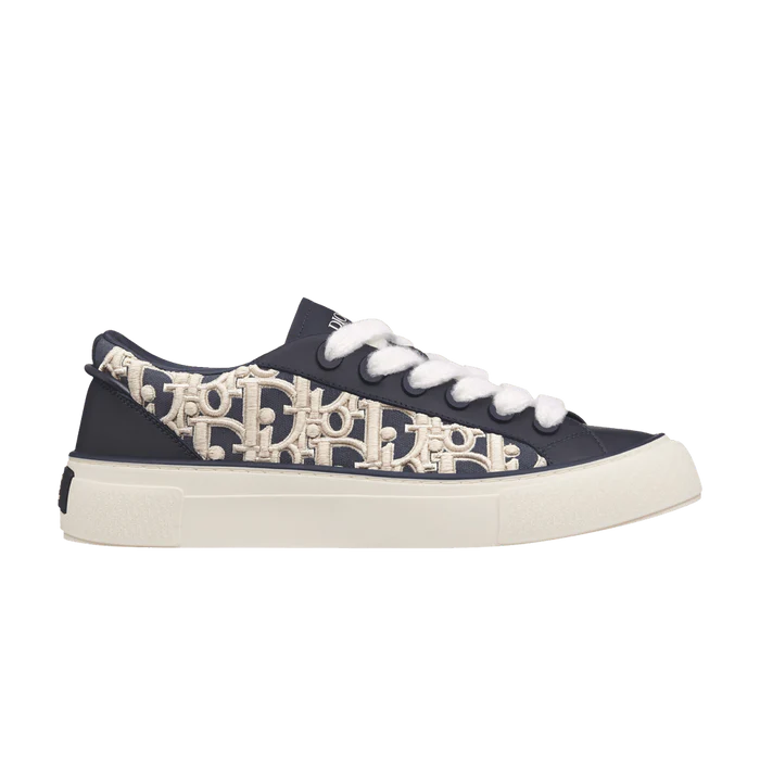 Dior B33 ‘Dior Oblique Raised Embroidery – Navy Blue’