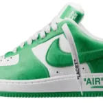 Louis Vuitton x Nike Air force 1 – Virgil Abloh Green