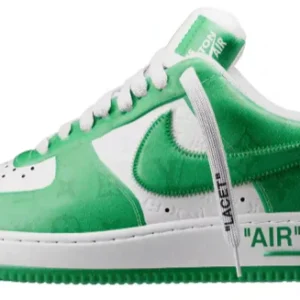 Louis Vuitton x Nike Air force 1 – Virgil Abloh Green