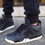 Jordan 4 Retro Laser Black Gum