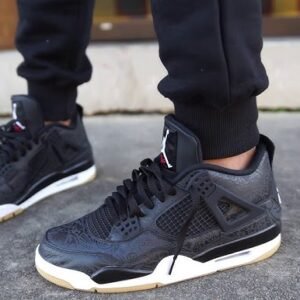 Jordan 4 Retro Laser Black Gum
