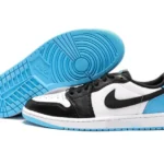 Retro Low OG Black Dark Powder Blue