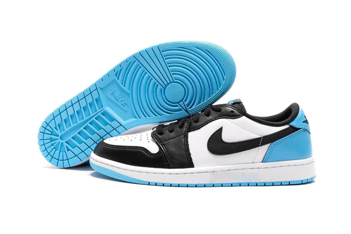 Retro Low OG Black Dark Powder Blue