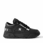 AMIRI – MA-1 Embellished Full-Grain Leather Sneakers – Black