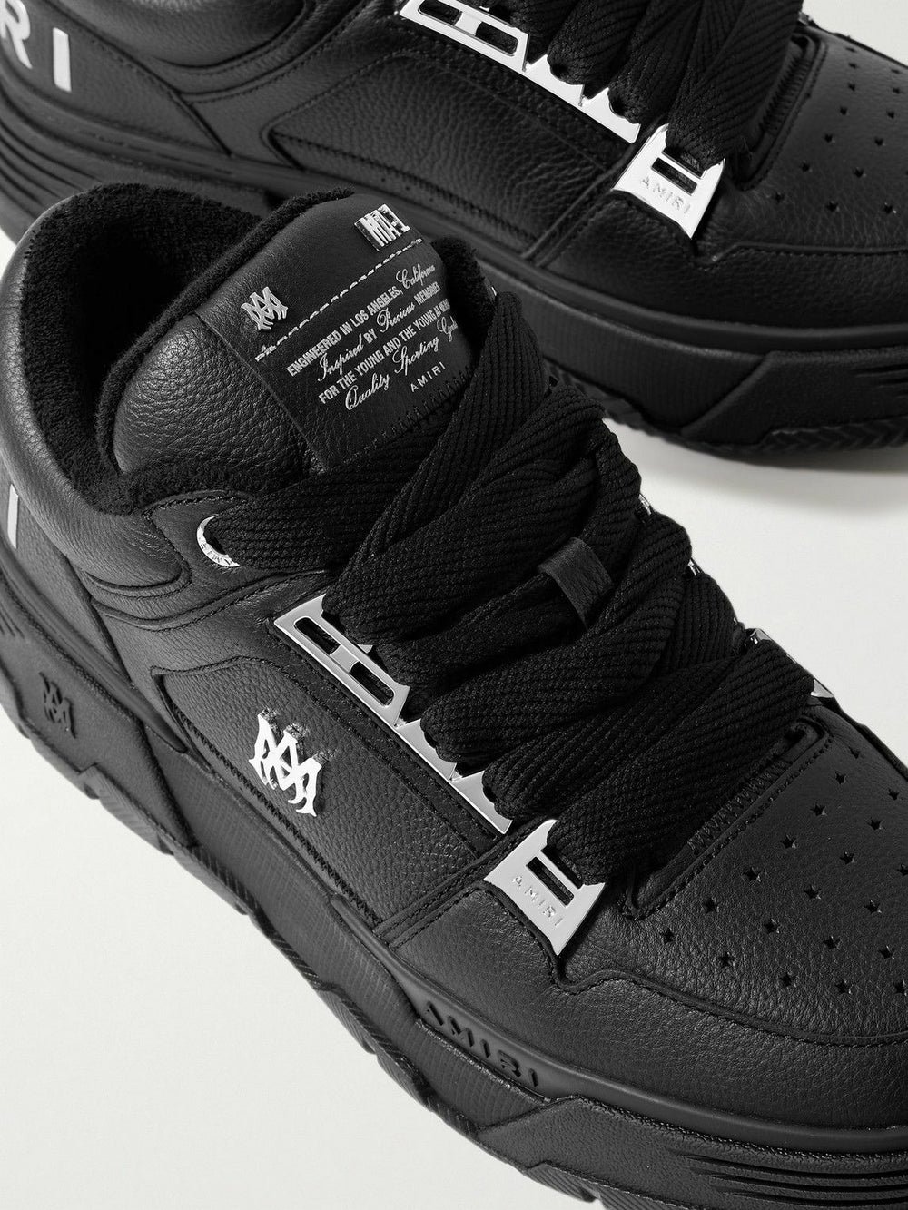 amiri-ma-1-embellished-full-grain-leather-sneakers-black AMIRI – MA-1 Embellished Full-Grain Leather Sneakers – Black