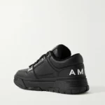 AMIRI – MA-1 Embellished Full-Grain Leather Sneakers – Black