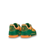 LV Trainer Sneaker Orange/Green