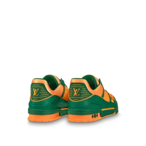 LV Trainer Sneaker Orange/Green