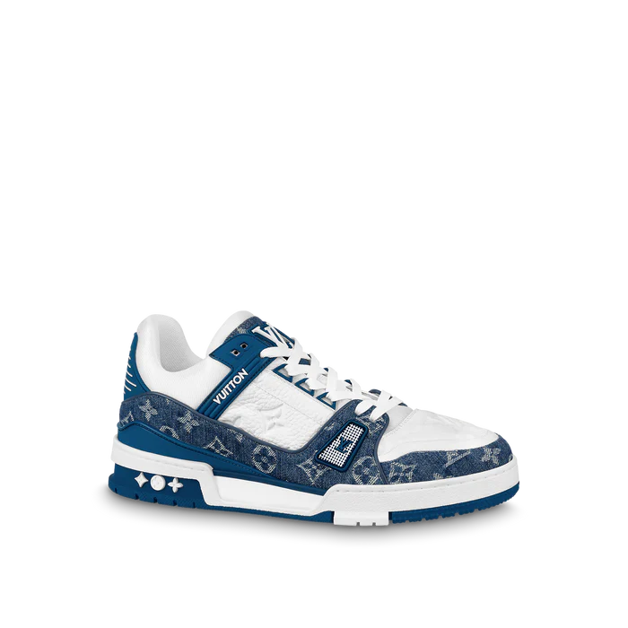 lv-trainer-sneaker-navy-blue LV Trainer Sneaker Navy Blue