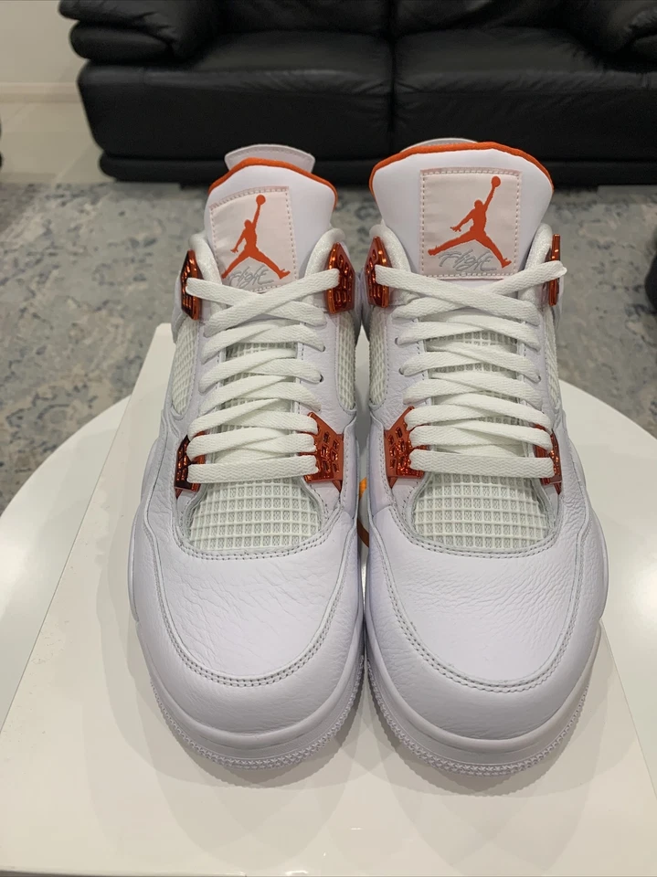 Jordan 4 Retro Metallic Orange