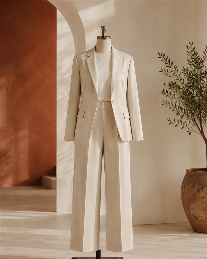 Premium neutral tailored clothing